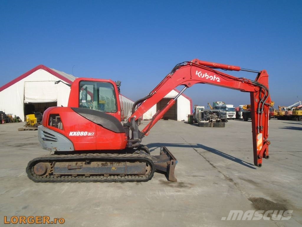 Kubota KX 080-3 大型油圧ショベル12t以上(パワーショベル・ユンボ)