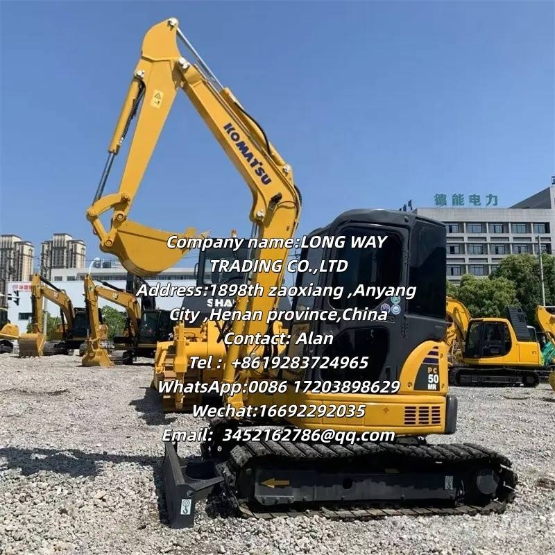 Komatsu PC 50 MR 小型挖土機/掘鑿機<7t(小型挖掘機)