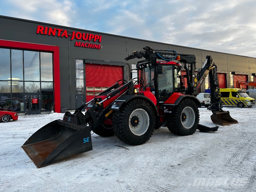 Huddig 1260 C / Kronos, Pyörittäjä, Hyvät renkaat Traktorgravere