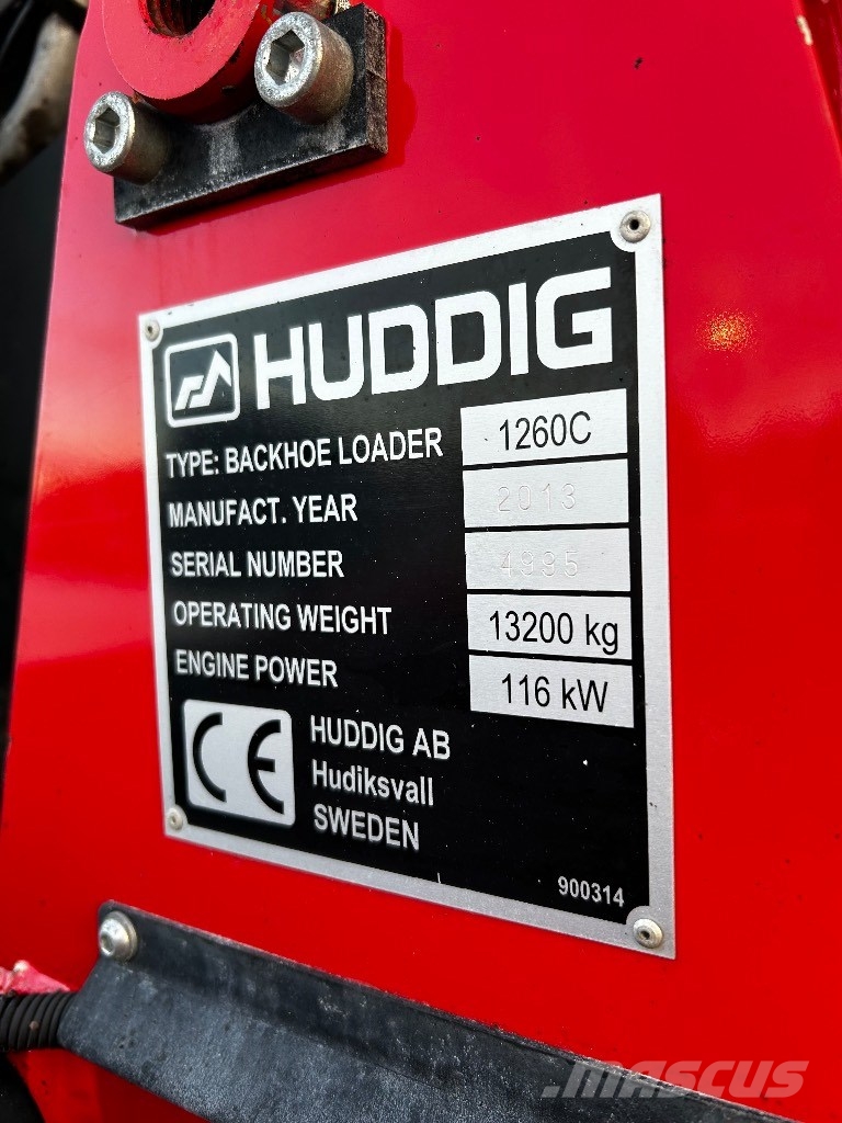 Huddig 1260 C / Kronos, Pyörittäjä, Hyvät renkaat Traktorgravere