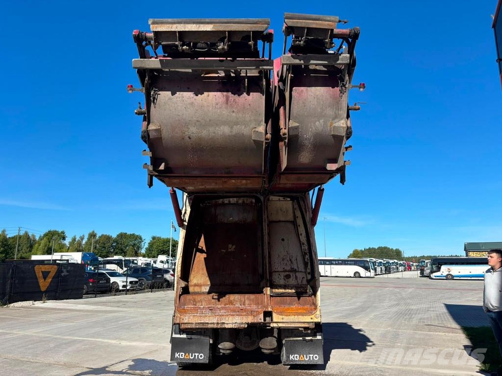 Scania G 370 6x2/4 NTM KG-2B-HB 12,5+6,1 m3 شاحنات المخلفات