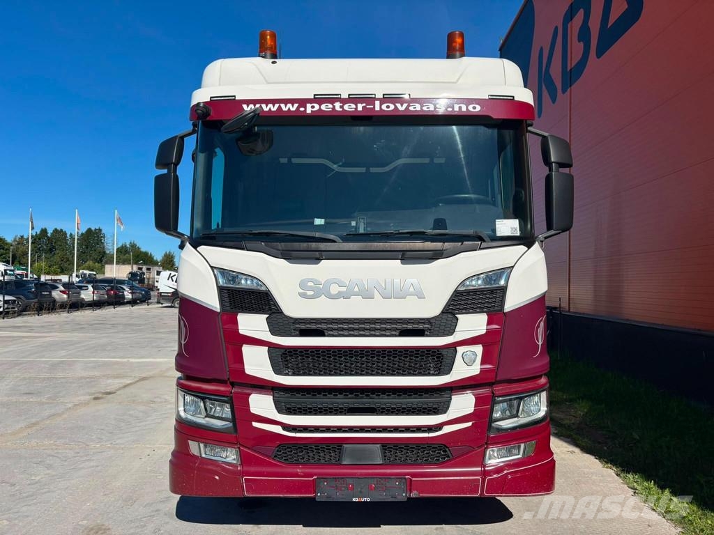 Scania G 370 6x2/4 NTM KG-2B-HB 12,5+6,1 m3 شاحنات المخلفات