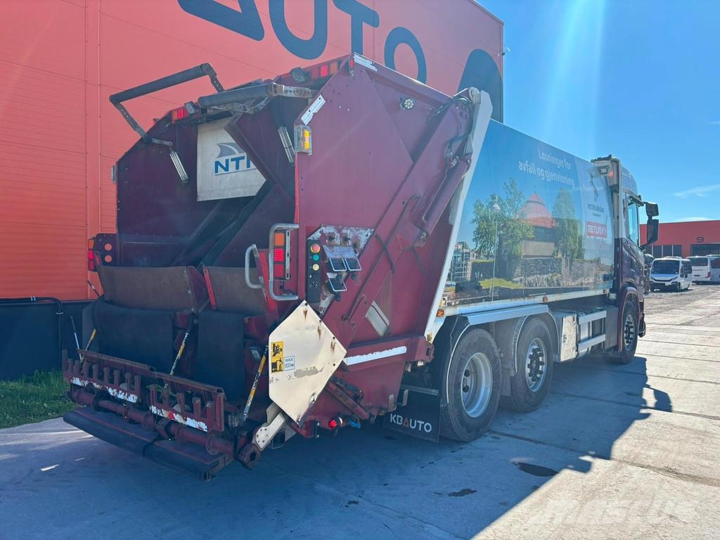 Scania G 370 6x2/4 NTM KG-2B-HB 12,5+6,1 m3 شاحنات المخلفات