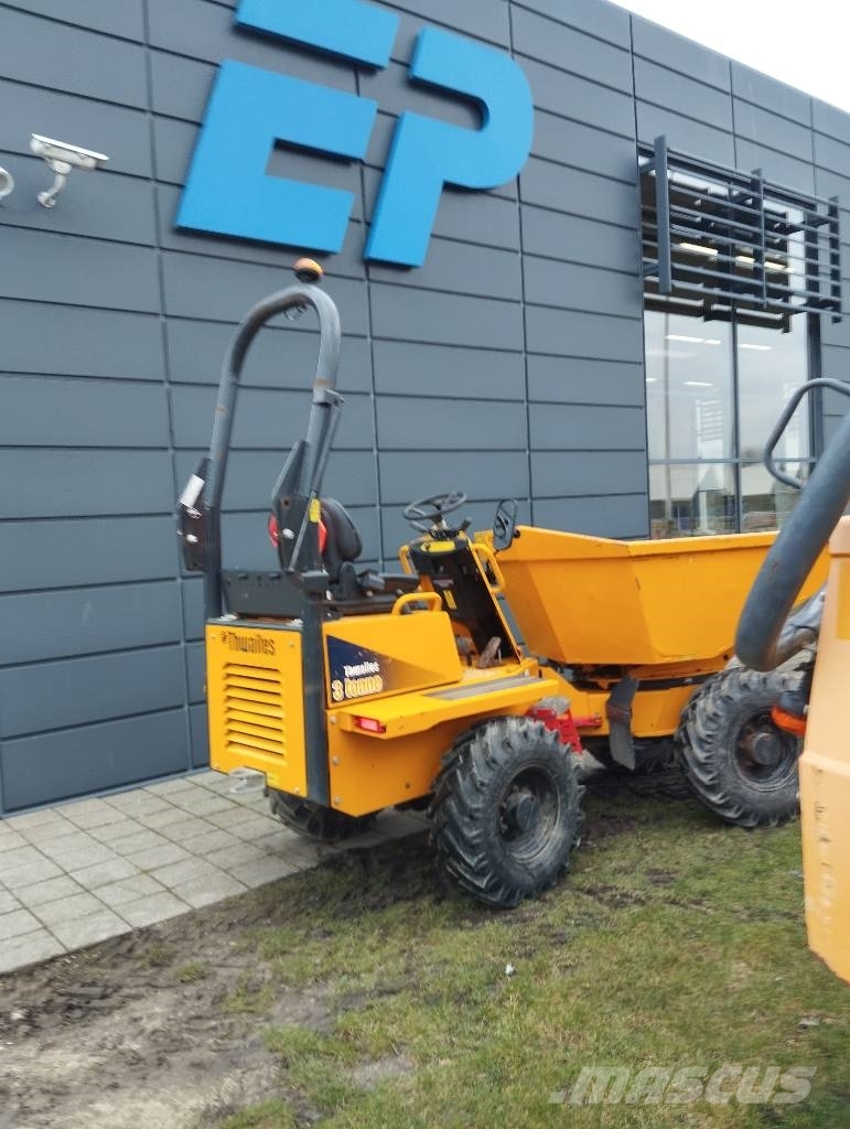 Thwaites 3 Ton m/drejelig tip Wozidła kolebkowe