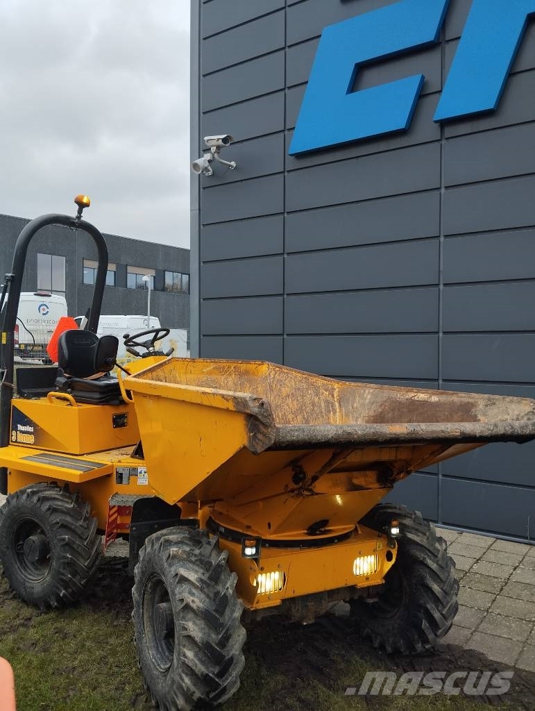 Thwaites 3 Ton m/drejelig tip Wozidła kolebkowe