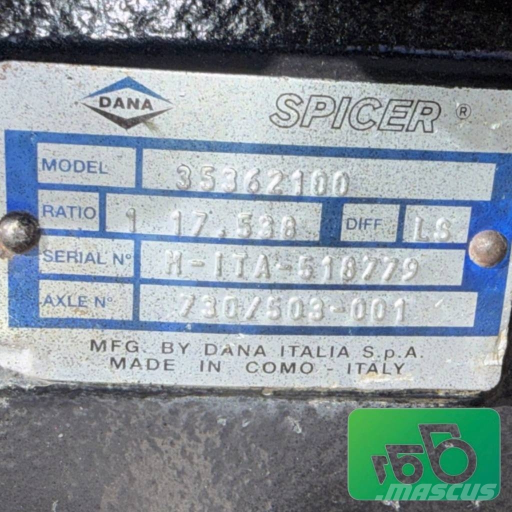 Valtra N101 Front Axle 730/503 Dana 3765935R2 V35362100 轴