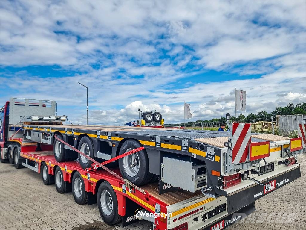 MAX Trailer MAX210 | Hydraulic | 1x Tele Semi-remorca agabaritica