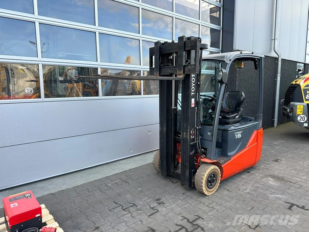 Toyota 8FBE16T Elektrische heftrucks