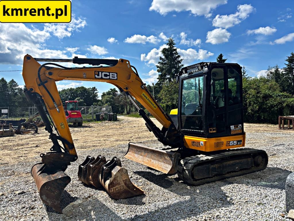 JCB 55Z-1 T3 MINI-KOPARKA 2019R | JCB 8030, 8035, 8040 Minikaivukoneet < 7t