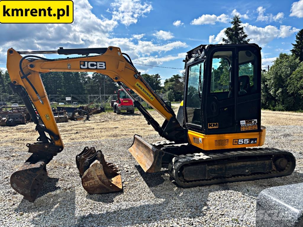 JCB 55Z-1 T3 MINI-KOPARKA 2019R | JCB 8030, 8035, 8040 Minikaivukoneet < 7t