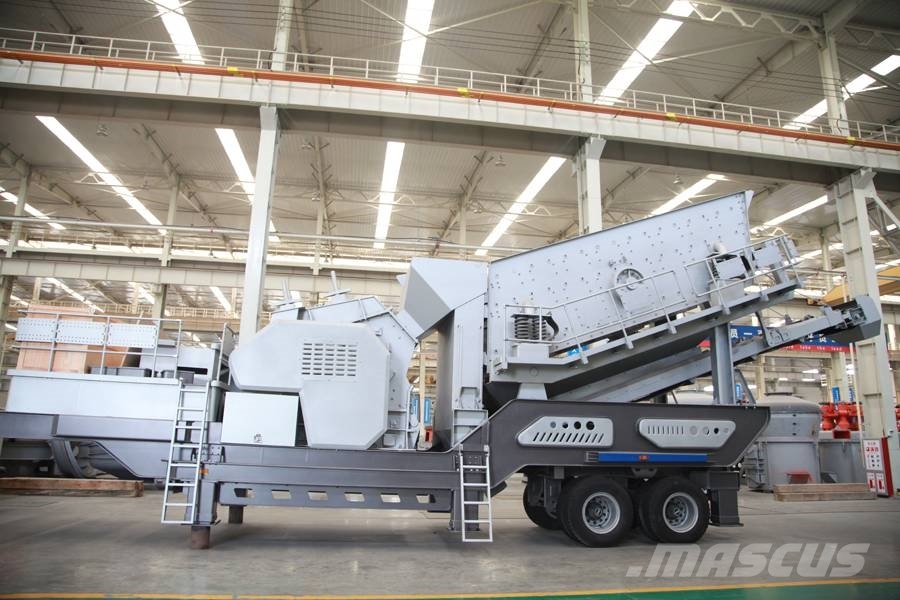 Liming PF1315 portable mobile impact granite crusher Mobile Brecher