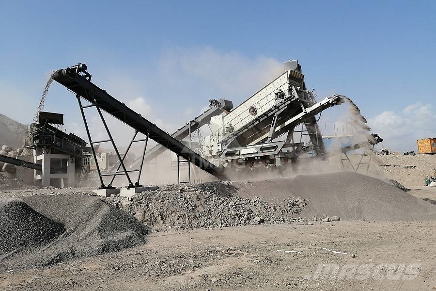 Liming PF1315 portable mobile impact granite crusher Mobile Brecher
