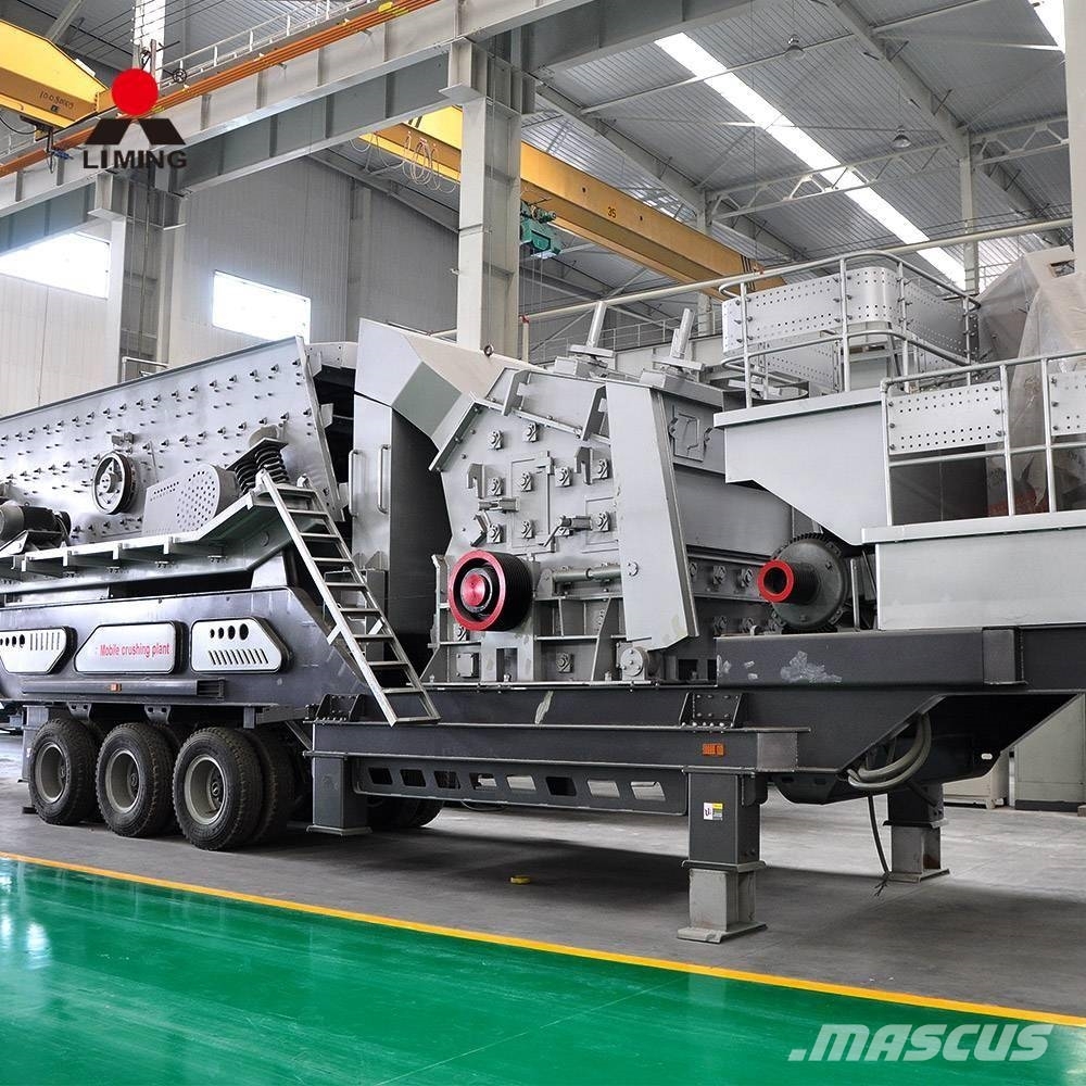 Liming PF1315 portable mobile impact granite crusher Mobile Brecher