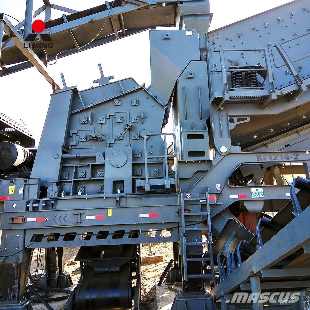 Liming PF1315 portable mobile impact granite crusher Mobile Brecher
