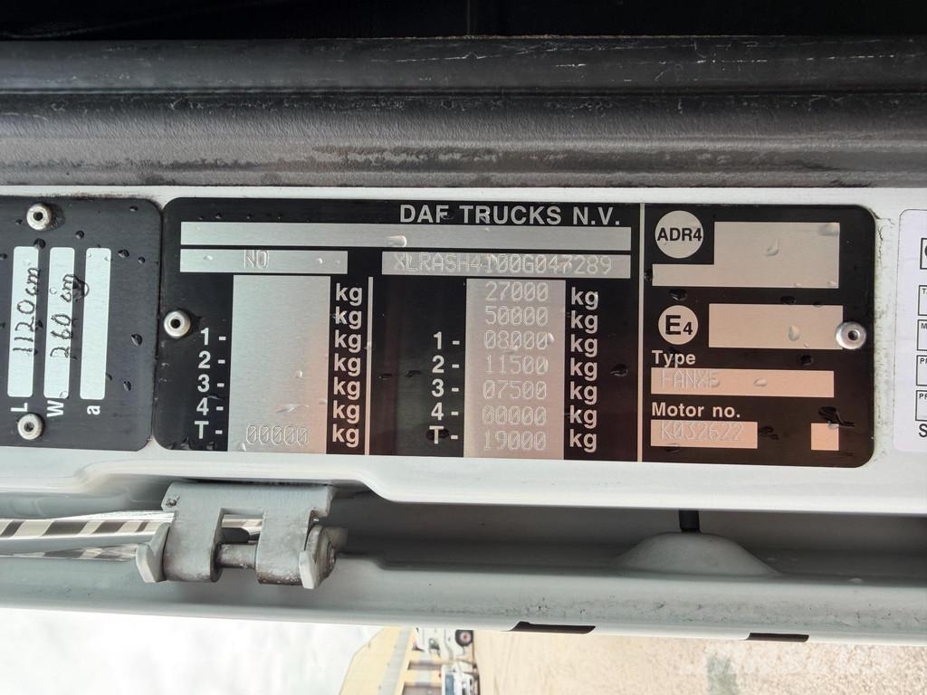 DAF XF440 6X2*4 EURO6 + SIDE OPENING + CARRIER SUPRA 1 Isotermos y frigoríficos