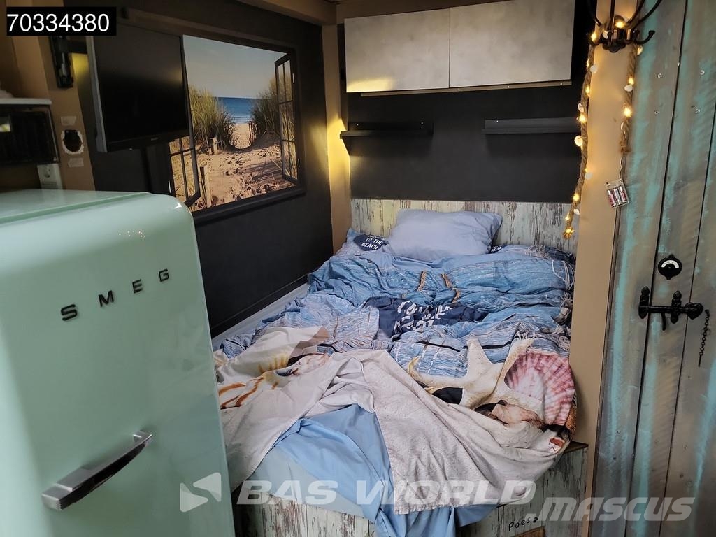 Renault Midlum 160 Midlum 4X2 7.5 tons NL Camper truck Liv Casas rodantes