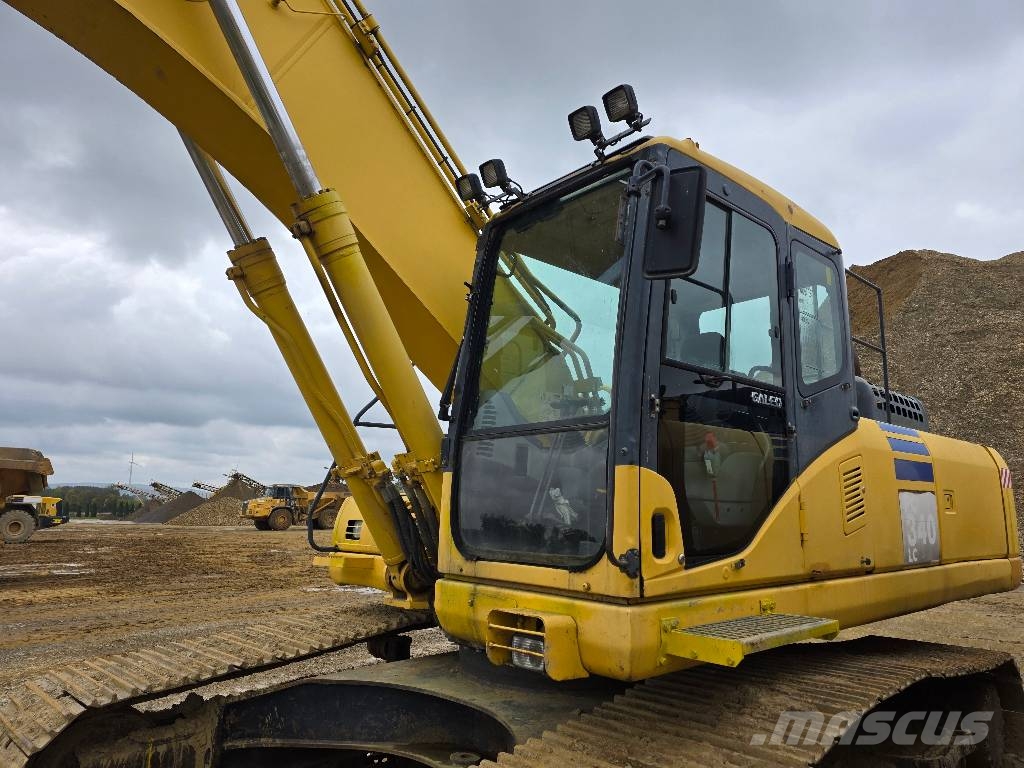 Komatsu PC 340LC-7EO, 8995 MTH, WAGA 33T Telakaivukoneet