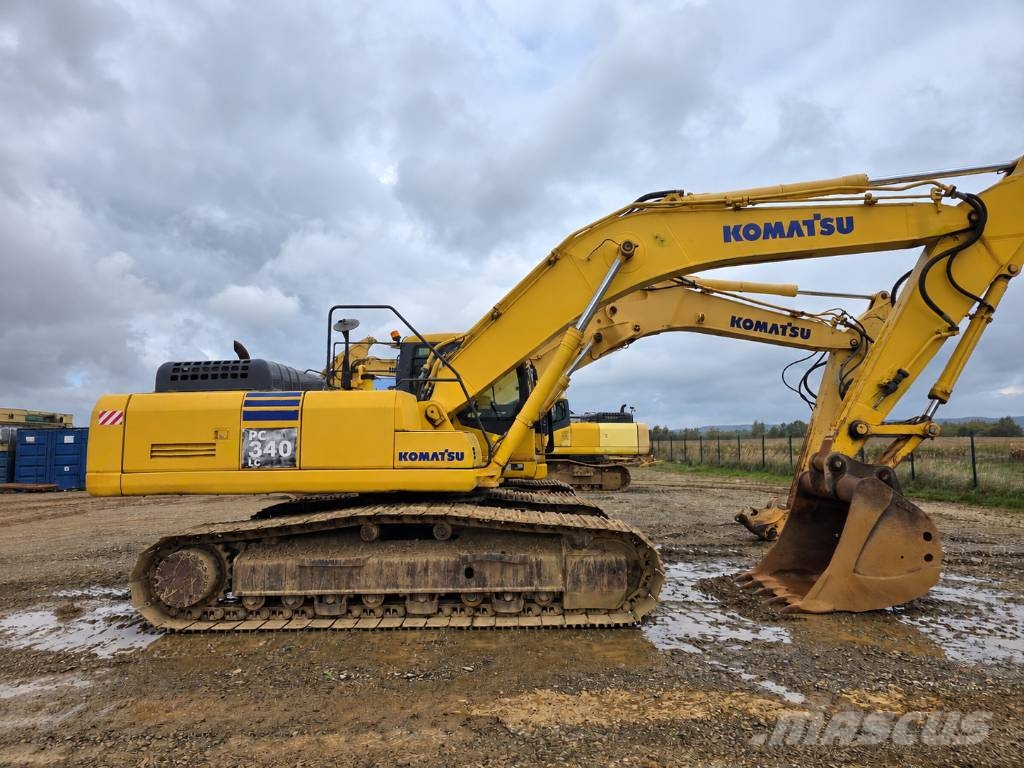 Komatsu PC 340LC-7EO, 8995 MTH, WAGA 33T Telakaivukoneet