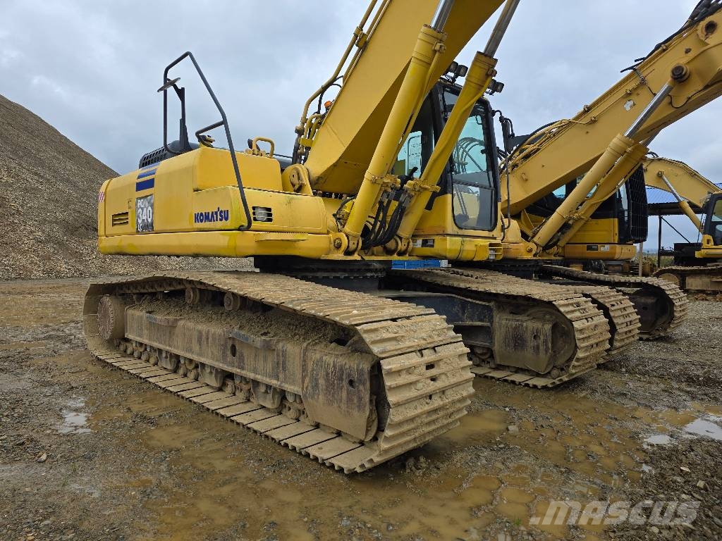 Komatsu PC 340LC-7EO, 8995 MTH, WAGA 33T Telakaivukoneet