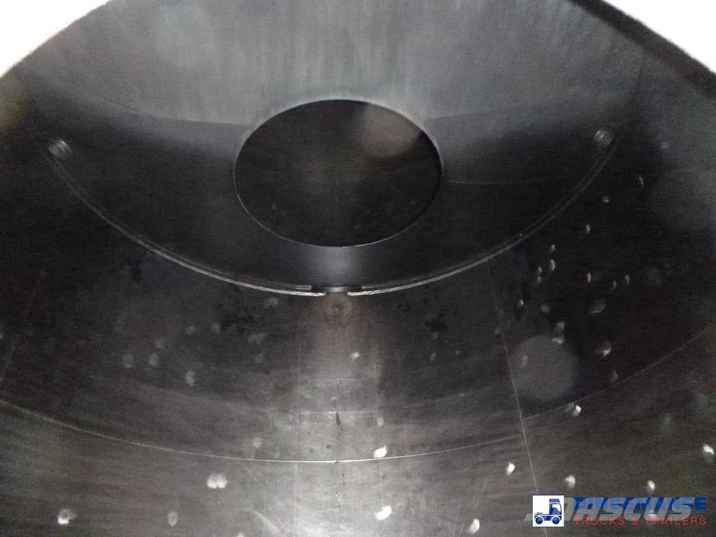 Magyar Chemical tank inox 32.5 m3 / 1 comp Tartályos félpótkocsik