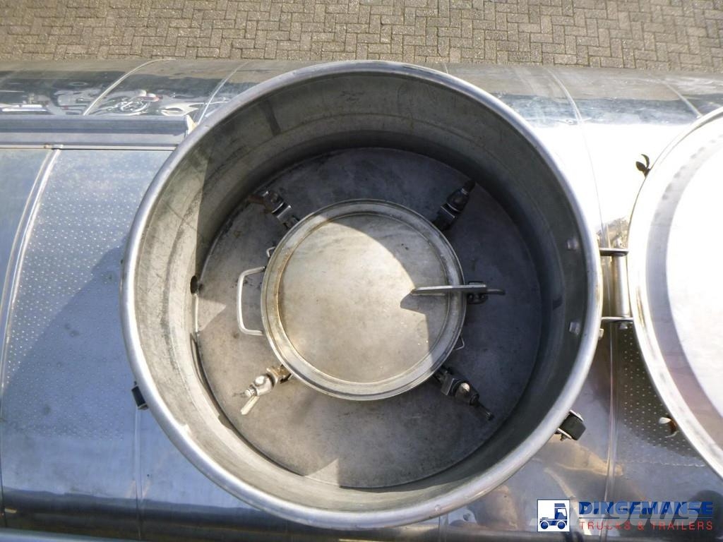 Magyar Chemical tank inox 32.5 m3 / 1 comp Tartályos félpótkocsik