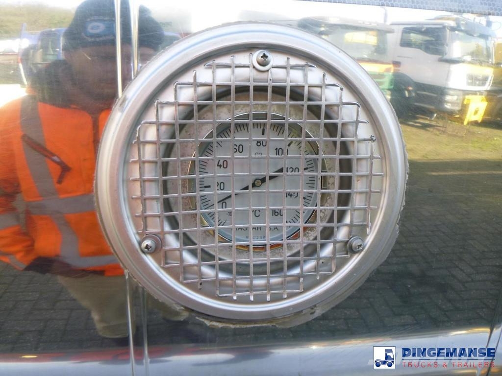 Magyar Chemical tank inox 32.5 m3 / 1 comp Tartályos félpótkocsik