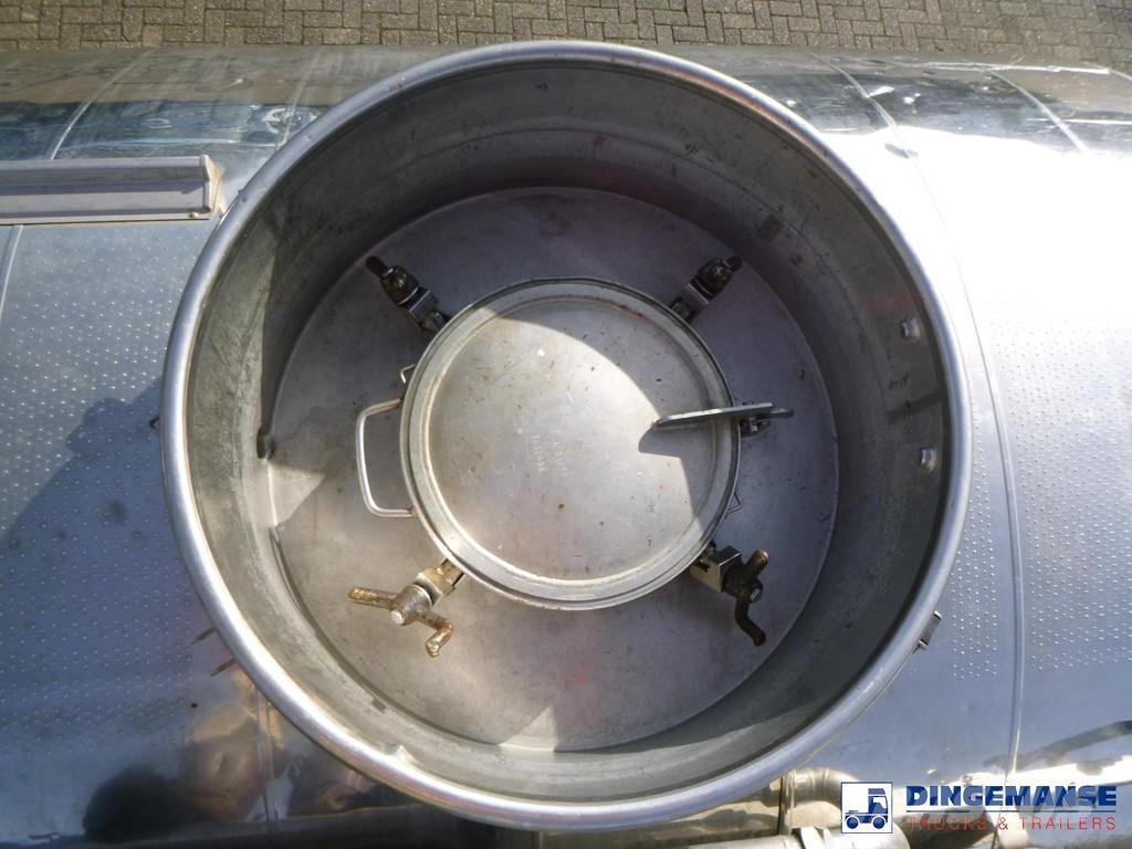 Magyar Chemical tank inox 32.5 m3 / 1 comp Tartályos félpótkocsik