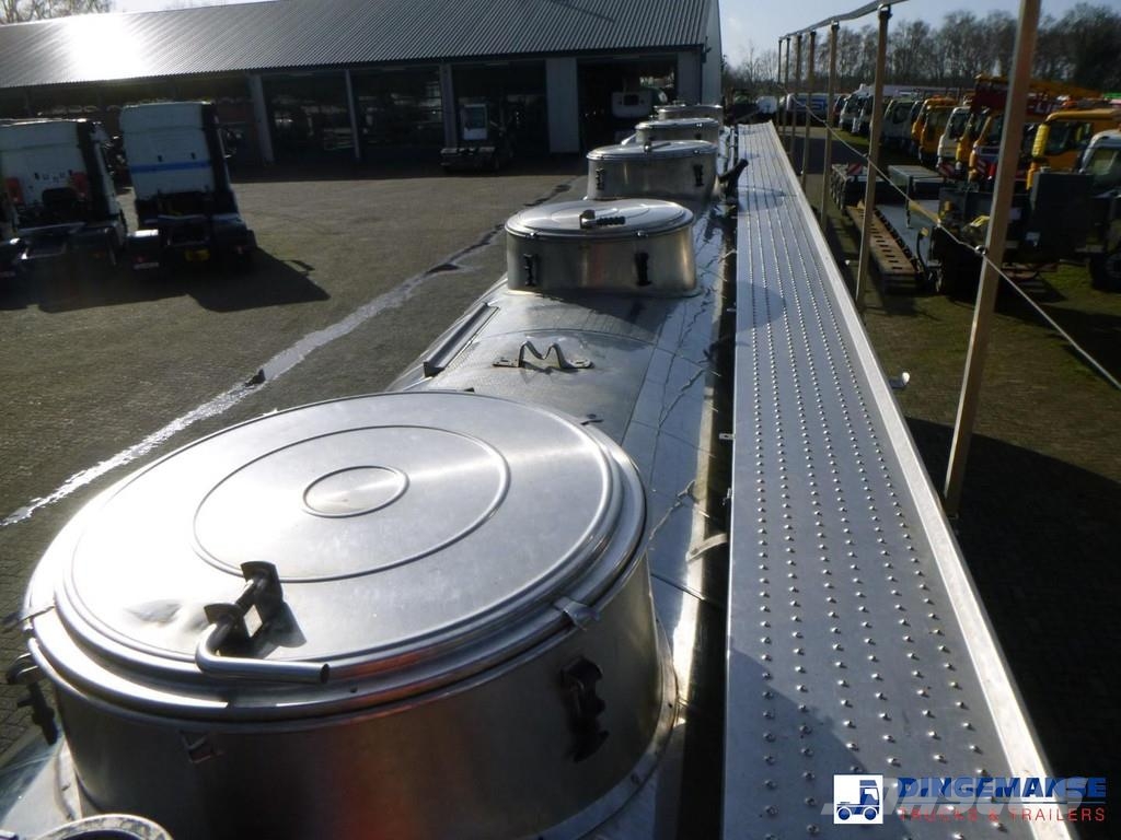 Magyar Chemical tank inox 32.5 m3 / 1 comp Tartályos félpótkocsik