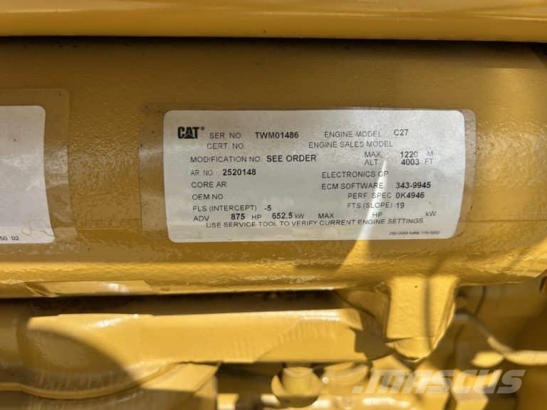 CAT C27 - Used - 652 kW - TWM Motorlar