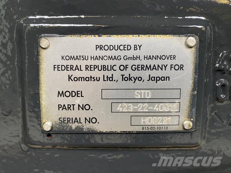 Komatsu WA 380-7 FRONT AXEL / EJE DELANTERO 차축
