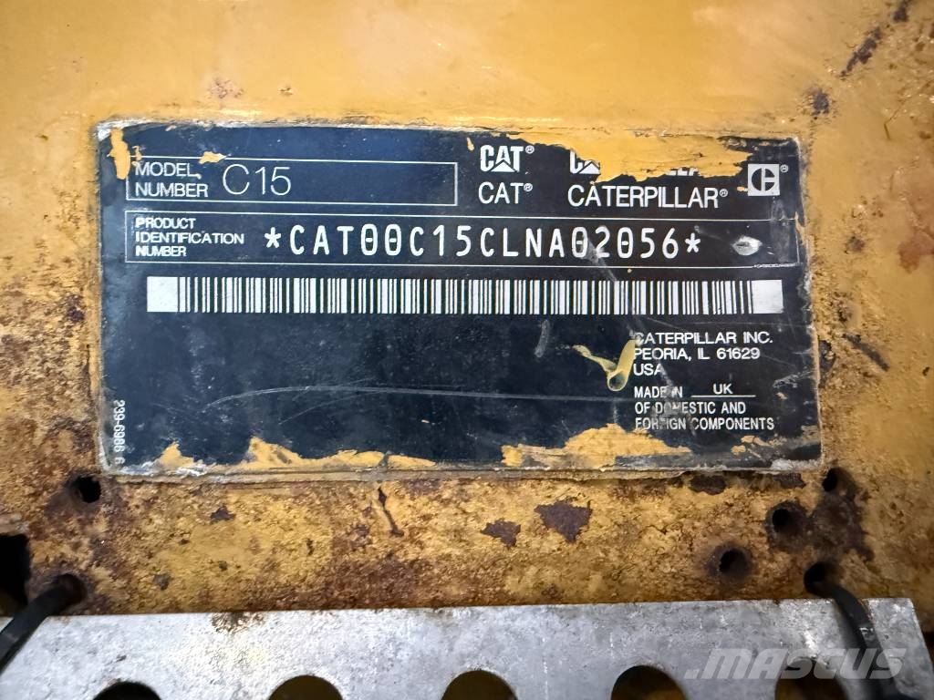 CAT C15 - 625 kVA Used Generator - DPX-12664 Diesel Generatoren