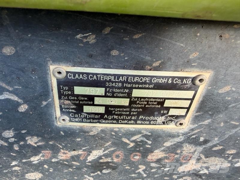 CLAAS Challenger 95E Dvigala na gosenicah