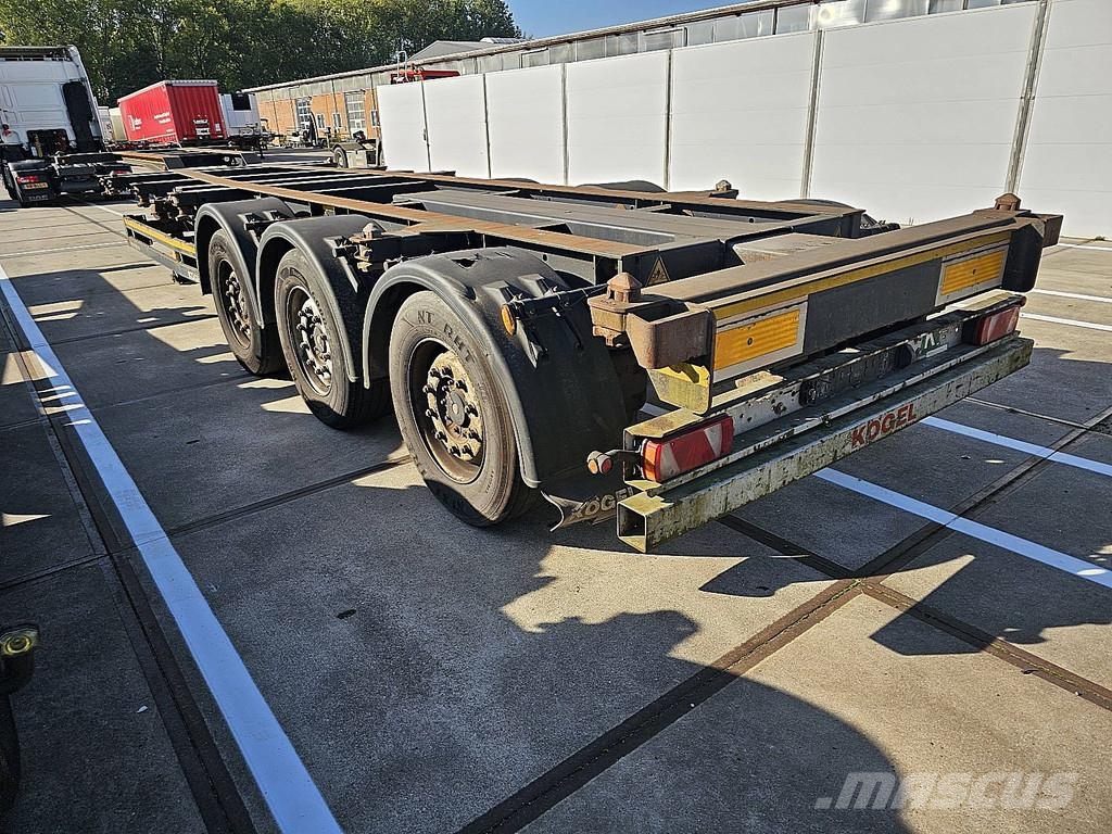 Kögel SW24 MULTI 2X 20, 1X30, 1X40, HIGHCUBE, 20FT MITTI Kontejnerové návěsy