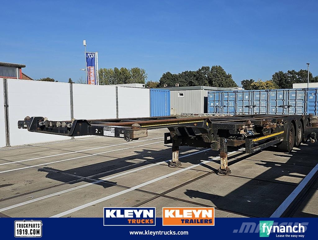 Kögel SW24 MULTI 2X 20, 1X30, 1X40, HIGHCUBE, 20FT MITTI Kontejnerové návěsy