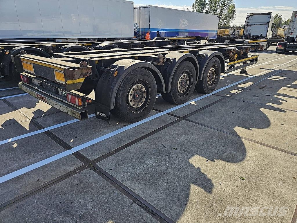 Kögel SW24 MULTI 2X 20, 1X30, 1X40, HIGHCUBE, 20FT MITTI Kontejnerové návěsy