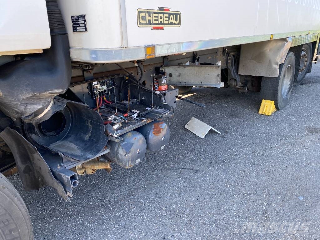 Renault D-430 WIDE CHEREAU le rail arien Rohhrbahnen شاحنات بدرجة حرارة قابلة للضبط