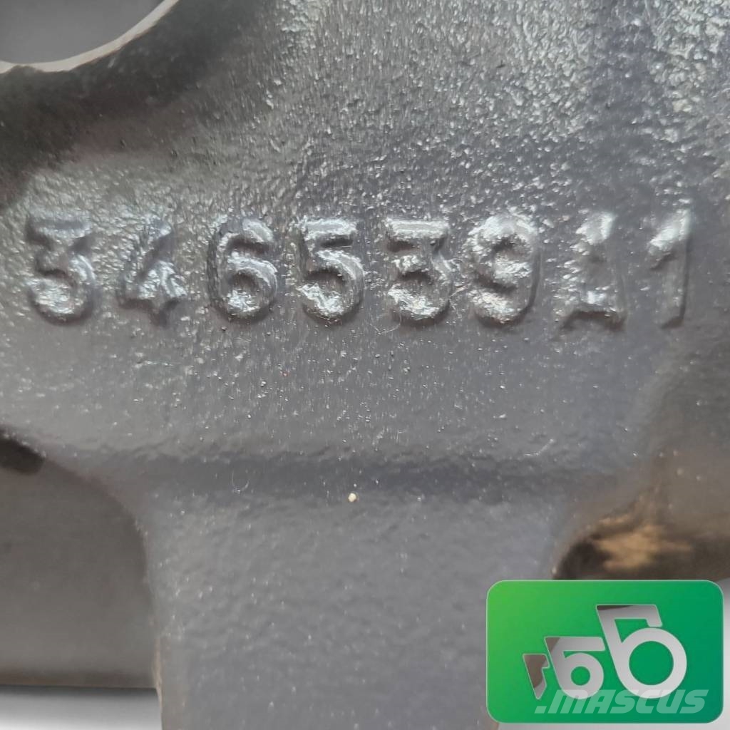 McCormick MC 130 Gearbox Rear axle Differential PTO 346539A1 Chassis and suspension