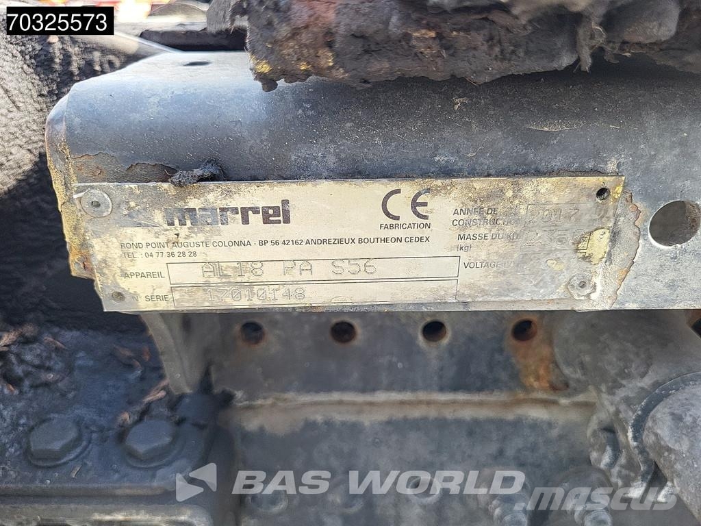 Mercedes-Benz Antos 2543 6X2 Marrel 18t Hooklift Retarder Lift+S Camiones polibrazo