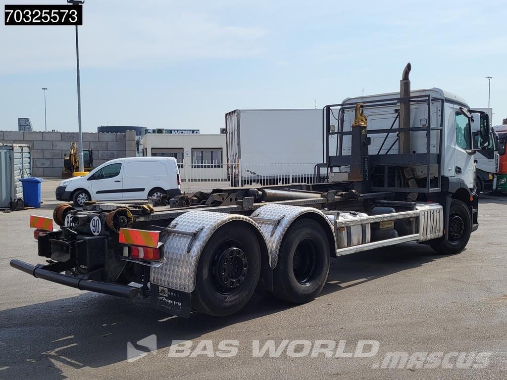 Mercedes-Benz Antos 2543 6X2 Marrel 18t Hooklift Retarder Lift+S Camiones polibrazo