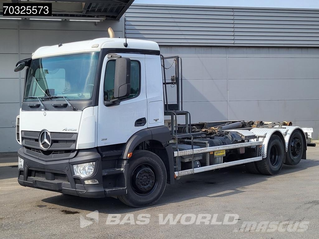 Mercedes-Benz Antos 2543 6X2 Marrel 18t Hooklift Retarder Lift+S Camiones polibrazo