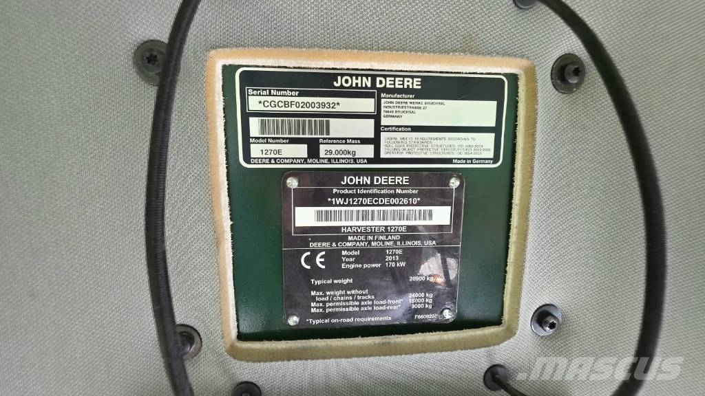 John Deere 1270 E IT 4 Harvestory