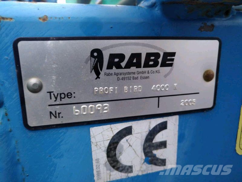Rabe Profi Bird 4000T Cultivadores