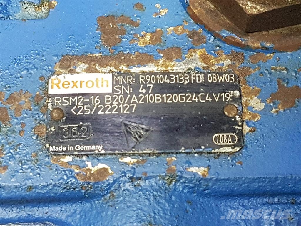 JCB 426E AGRI HT-Rexroth RSM2-16B20-Valve/Ventile Hüdraulika
