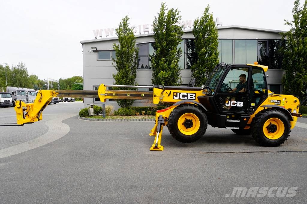 JCB 540-140 telescopic loader / 14 m range / 1800 MTH Teleskoop rataslaadurid