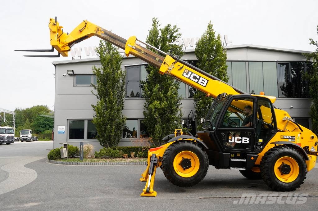 JCB 540-140 telescopic loader / 14 m range / 1800 MTH Teleskoop rataslaadurid