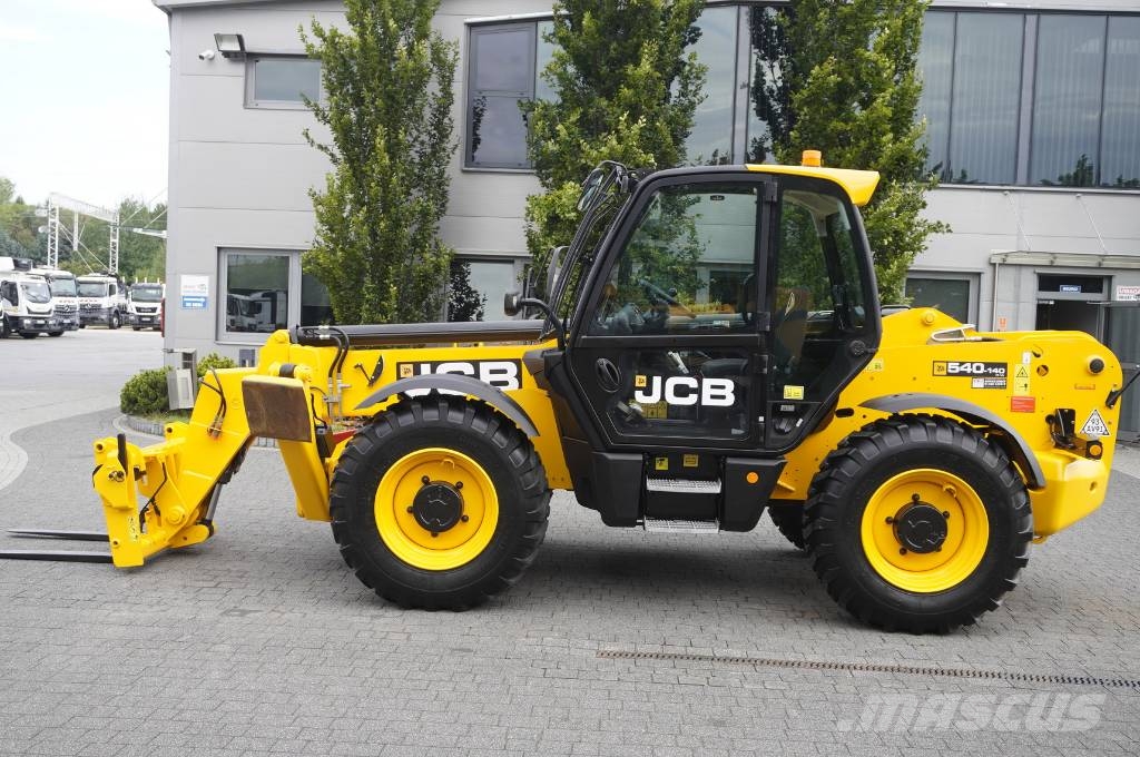 JCB 540-140 telescopic loader / 14 m range / 1800 MTH Teleskoop rataslaadurid