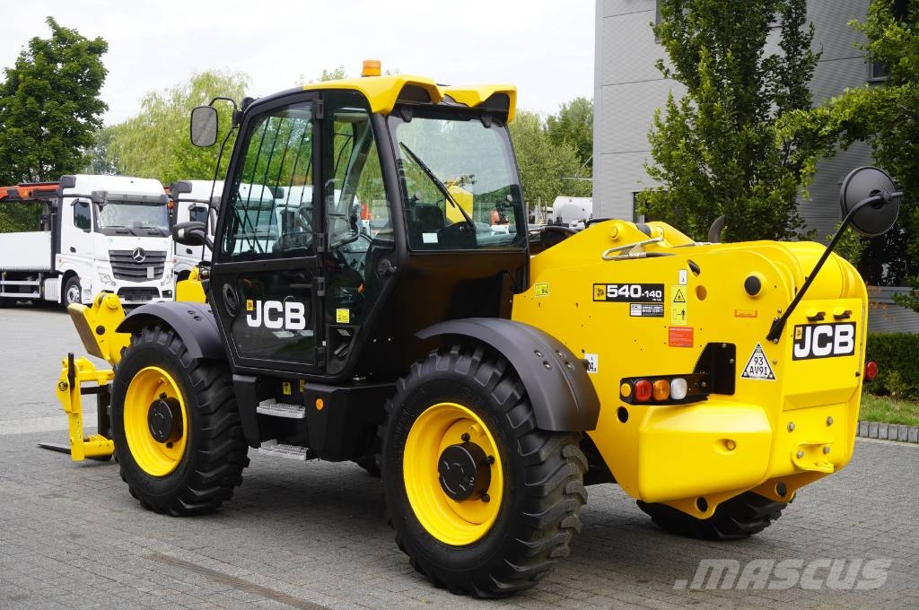 JCB 540-140 telescopic loader / 14 m range / 1800 MTH Teleskoop rataslaadurid