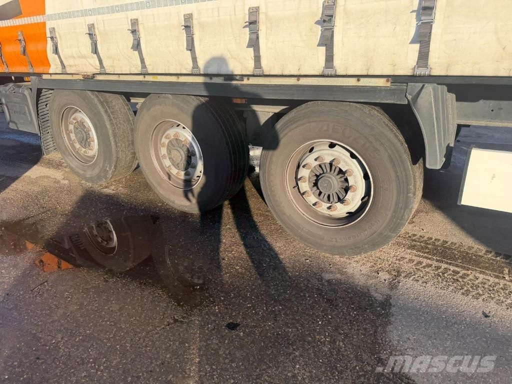 Krone 3 AXLE BPW - SLIDING ROOF Semirremolques con caja de lona