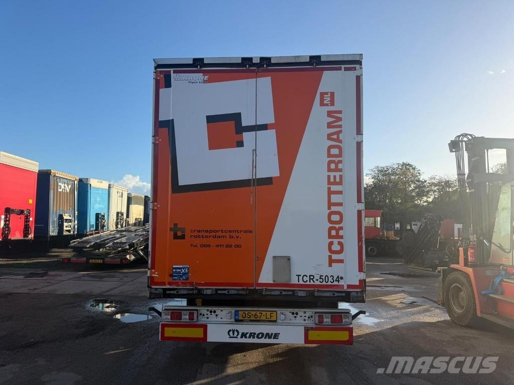 Krone 3 AXLE BPW - SLIDING ROOF Semirremolques con caja de lona
