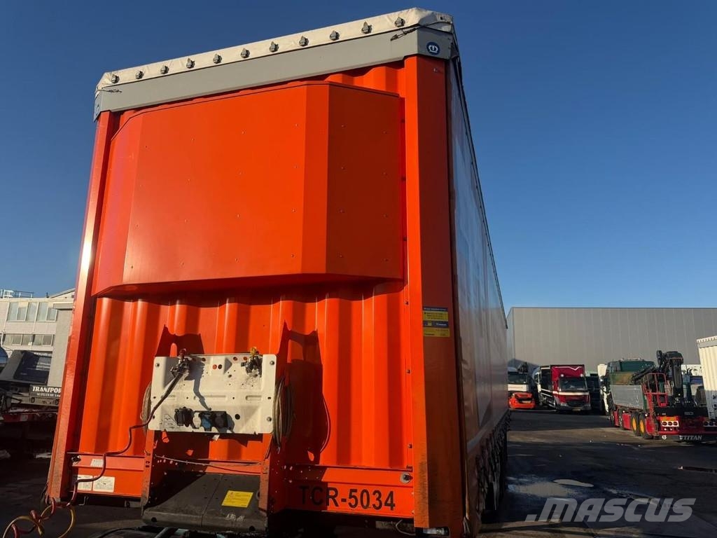 Krone 3 AXLE BPW - SLIDING ROOF Curtainsiderauflieger